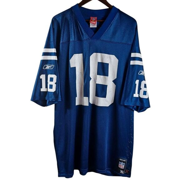 Reebok Other - Indianapolis Colts Reebok NFL Players Equipment Game Jersey Mens XL Manning 18